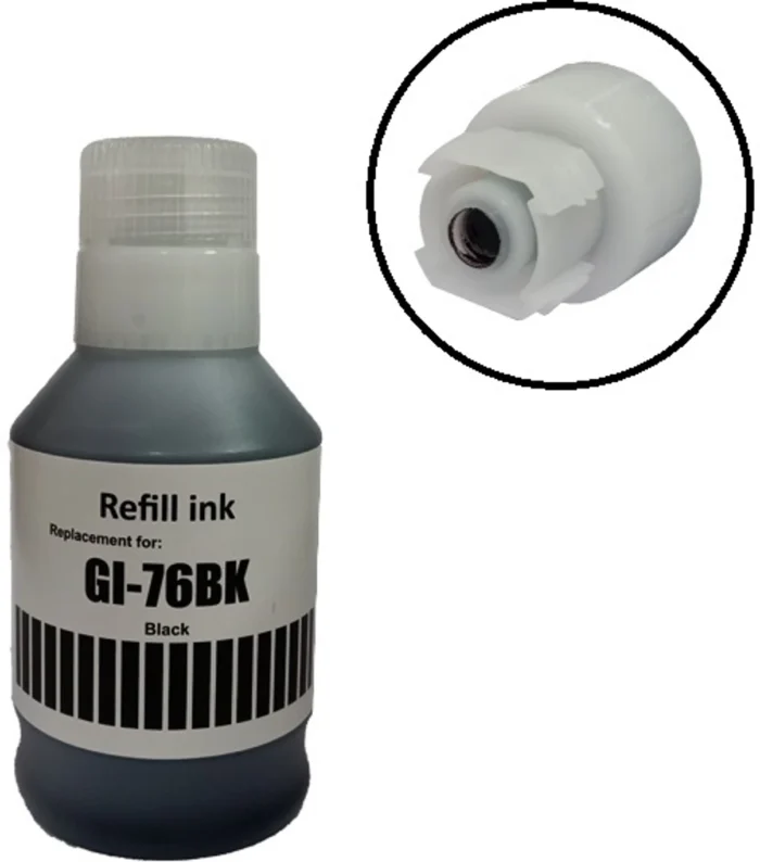 Canon GI-76 PGBK Pigment Black Ink Bottle - Image 5