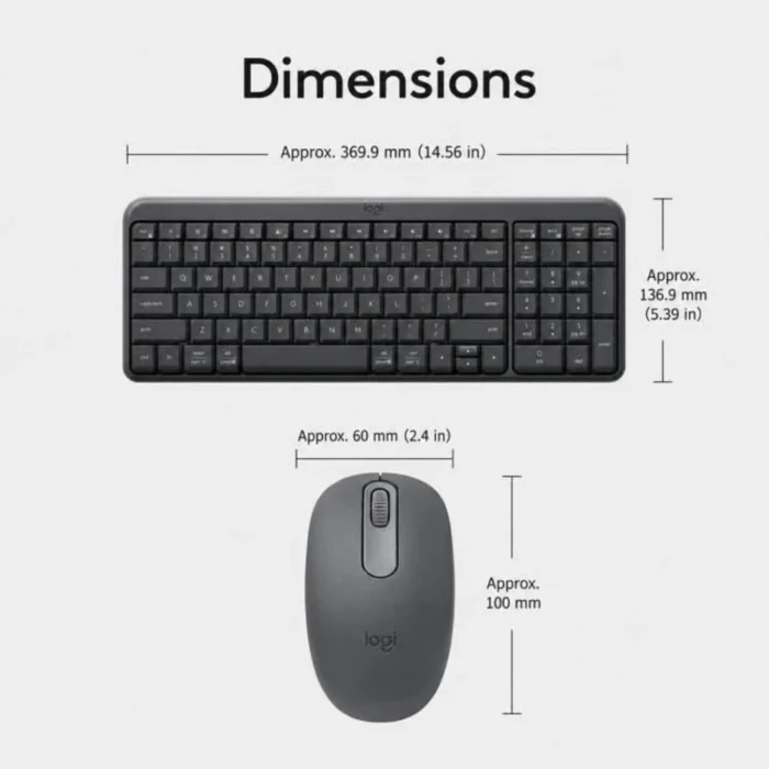 Logitech MK251 Wireless Keyboard & Mouse Combo