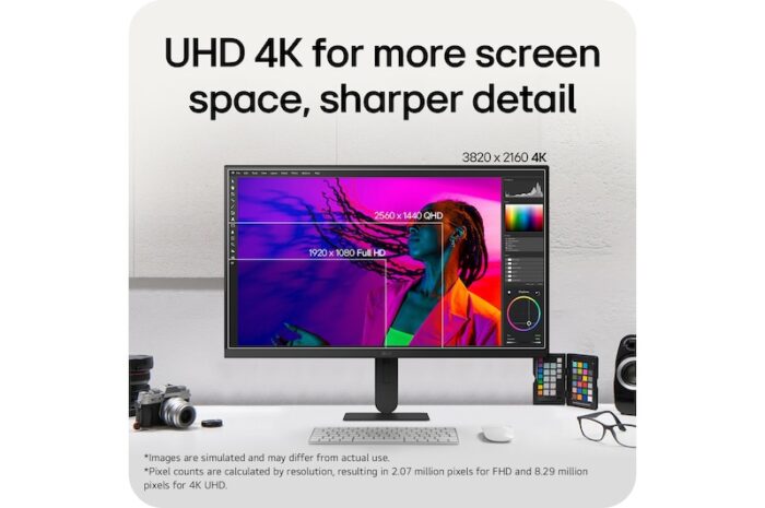LG 27U710B-B 27-inch 4K IPS Monitor – HDR10, DCI-P3 90% - Image 8