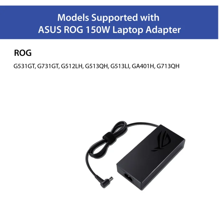 ASUS ROG AD150-00E 150W Gaming Laptop Power Adapter - Image 3
