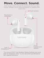Lenovo E310 True Wireless Stereo Earbuds – (GXD1Q65145) - Image 5
