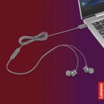 Lenovo 300 Wired USB-C In-Ear Headphones – Grey (GXD1J77353) - Image 2
