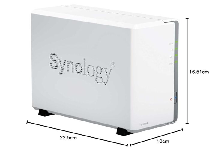 Synology DiskStation DS223j 2-Bay NAS Storage Server - Image 2