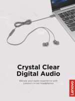 Lenovo 300 Wired USB-C In-Ear Headphones – Grey (GXD1J77353) - Image 6
