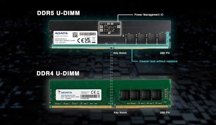 ADATA Premier 8GB DDR5 4800MHz Desktop RAM – PC4800 - Image 4
