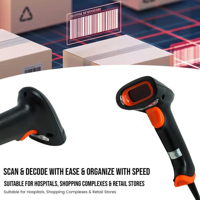 TVS BS-L100 Plus Handheld Barcode Scanner - Image 5
