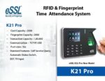 ESSL K30 Pro Fingerprint & RFID Attendance Machine with Access Control - Image 5