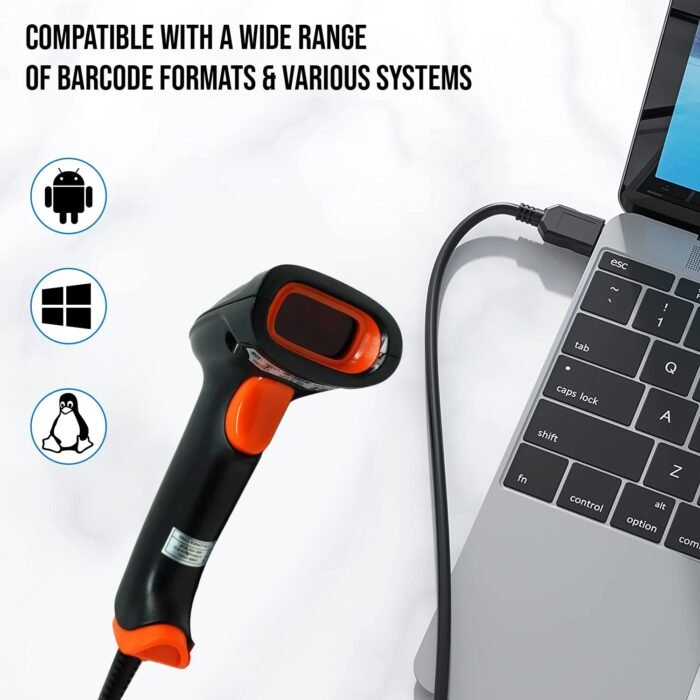 TVS BS-L100 Plus Handheld Barcode Scanner - Image 4