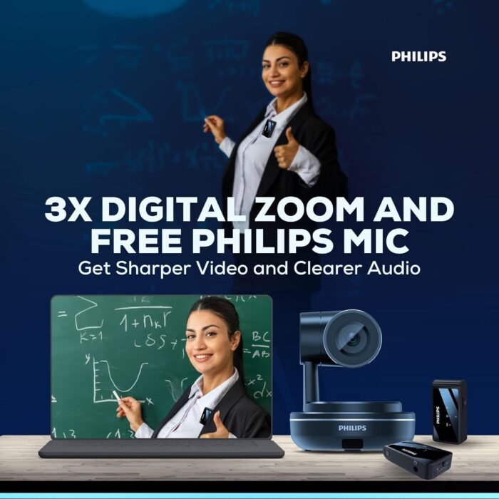 Philips Pro AI Tracking Video Conferencing Camera PSE0560 - Image 5