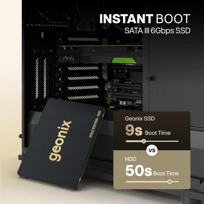GEONIX HARD DISK SSD 256 GB SATA GOLD - Image 5