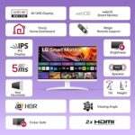 LG 27SR75U-W 27-inch 4K UHD IPS Smart Monitor – USB-C 65W - Image 6