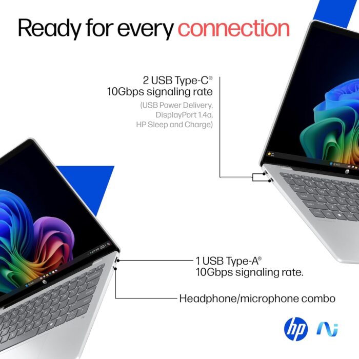 HP OmniBook 5 14-HE0017QU Laptop – Snapdragon X, 16GB RAM, 512GB SSD - Image 2