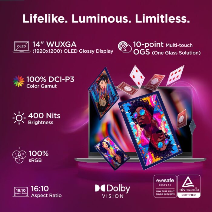 Lenovo Yoga 7 2-in-1 – Intel Core Ultra 5 Laptop (83TC005MIN) - Image 6