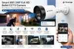 Secureye 2MP IP Full-Color Night Vision Bullet Camera S-IP-W1-C-A - Image 5
