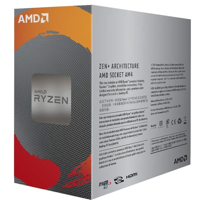 AMD Ryzen 3 3200G Processor with Radeon Vega 8 Graphics - Image 3