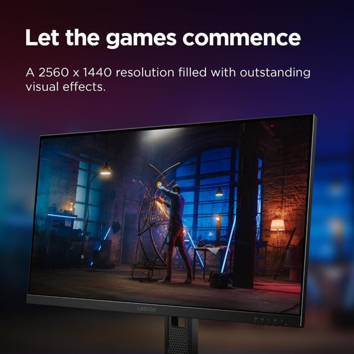 Lenovo Legion 27Q-10 27-Inch QHD IPS Gaming Monitor – 240Hz (68C6GAC4IN) - Image 6