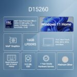 Dell 15 Laptop – Intel Core Ultra 5 225U, (CD15260CTOU3RINS1) - Image 6