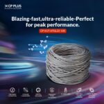 CP PLUS CAT6 24AWG UTP LAN Cable (CP-EUT-6TGL23-305) - Image 3