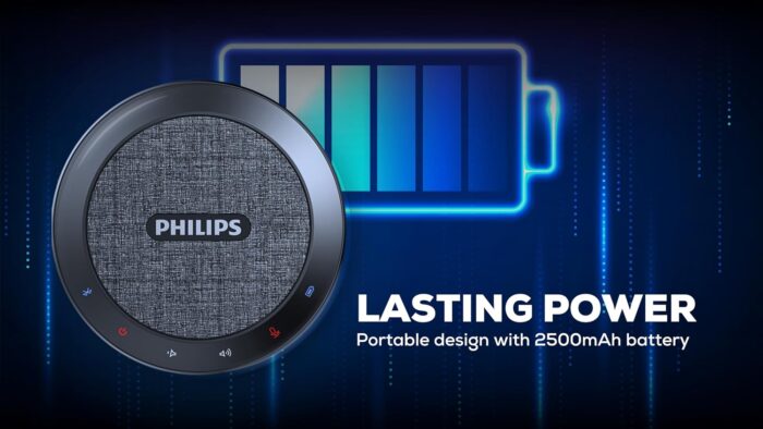 Philips PSE0401 Smart Meeting Speakerphone – Bluetooth & USB - Image 2