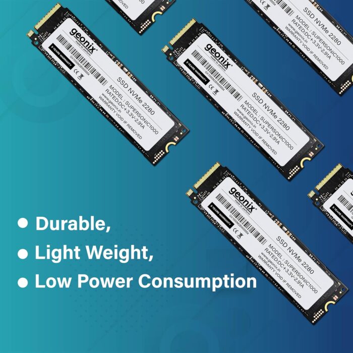 Geonix 256GB NVMe M.2 2280 SSD - Image 2