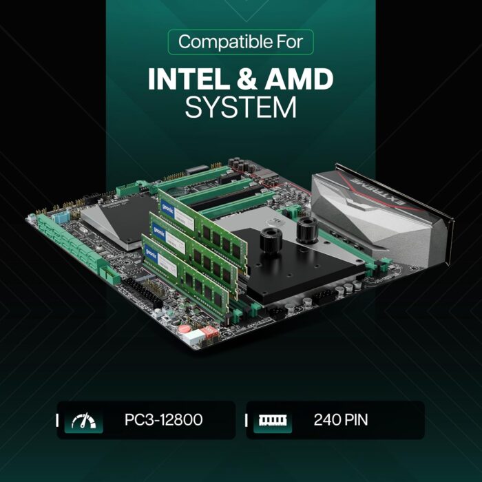 Geonix 4GB DDR3 1600MHz 8IC Desktop RAM - Image 2
