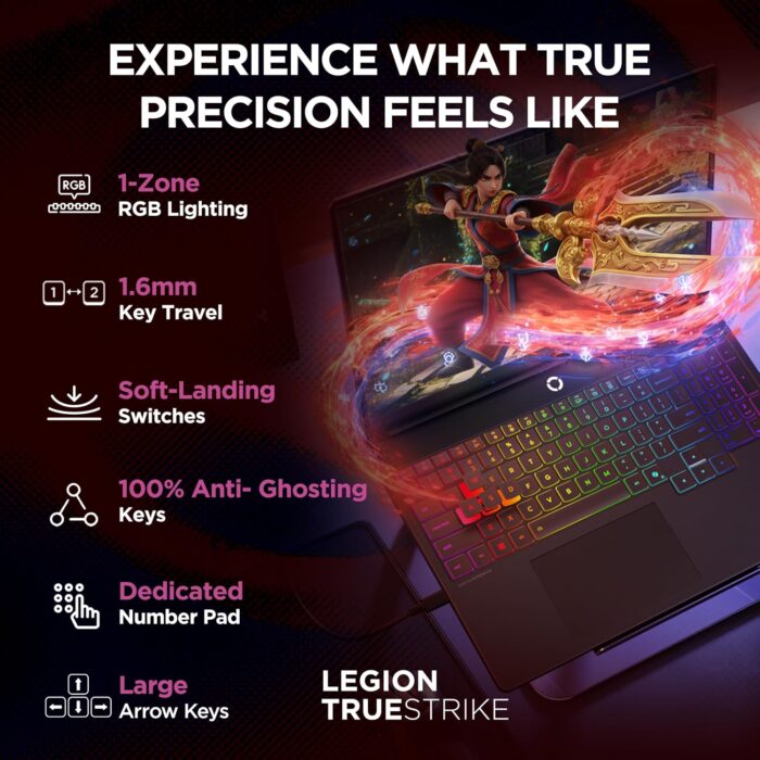 Lenovo Legion 5 Gaming Laptop – AMD Ryzen 7 (83Q7009KIN) - Image 3