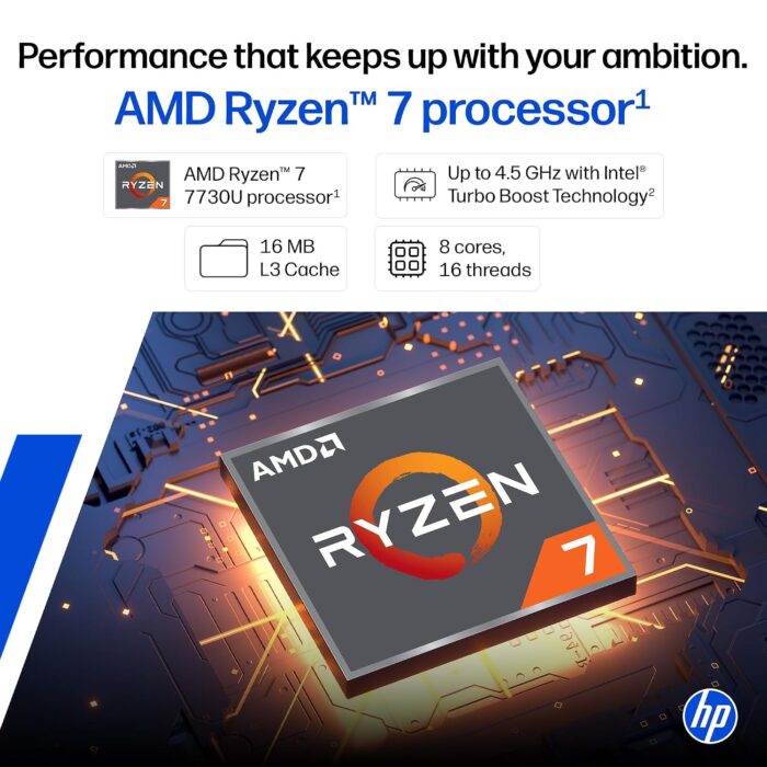 HP 14-EM0138AU Laptop – AMD Ryzen 5, 8GB RAM, 512GB SSD - Image 5
