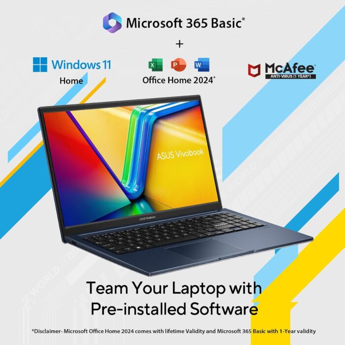 ASUS Vivobook 15 – Intel Core 5 Laptop (GT-X1504VAP-IN012WS) - Image 5