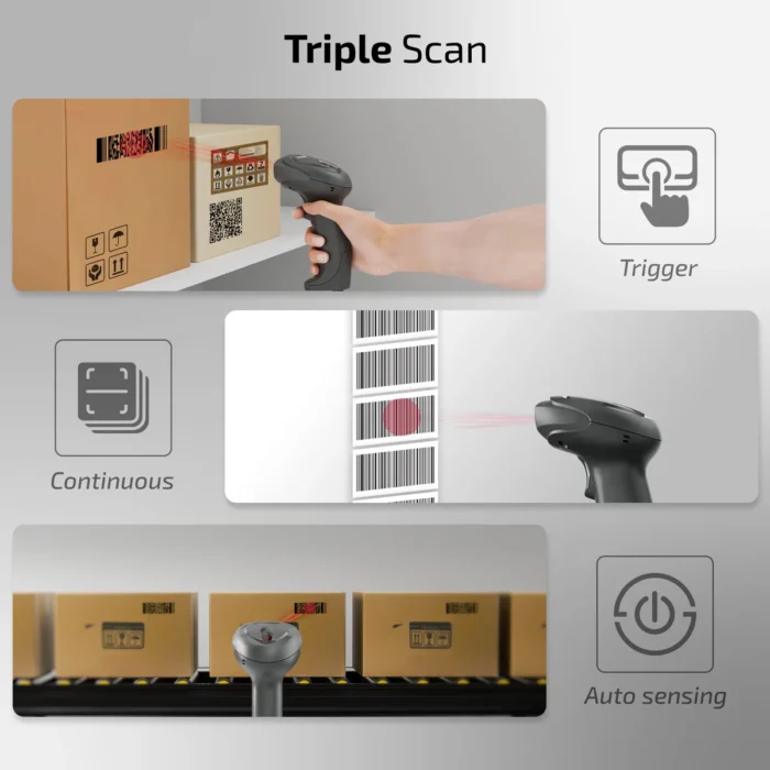 iBall BSS209 (2D-S209) Wired 1D and 2D Barcode Scanner - Image 6