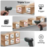 iBall BST300BT Omni25 Wireless 2D Barcode Scanner with Charging Dock - Image 5