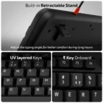 iBall ClickSet 220 Wired Keyboard and Mouse Combo – Black - Image 5