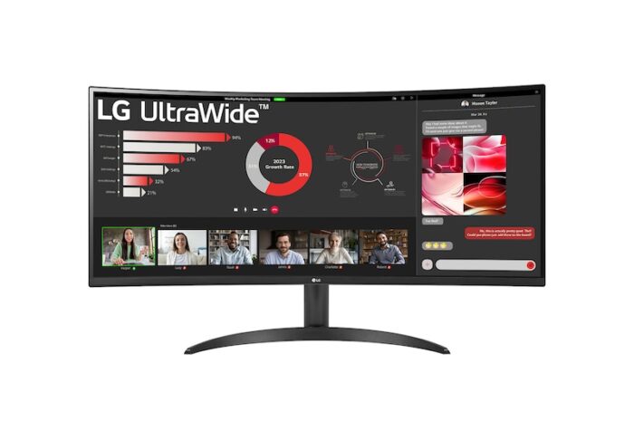 LG Curved UltraWide QHD Monitor