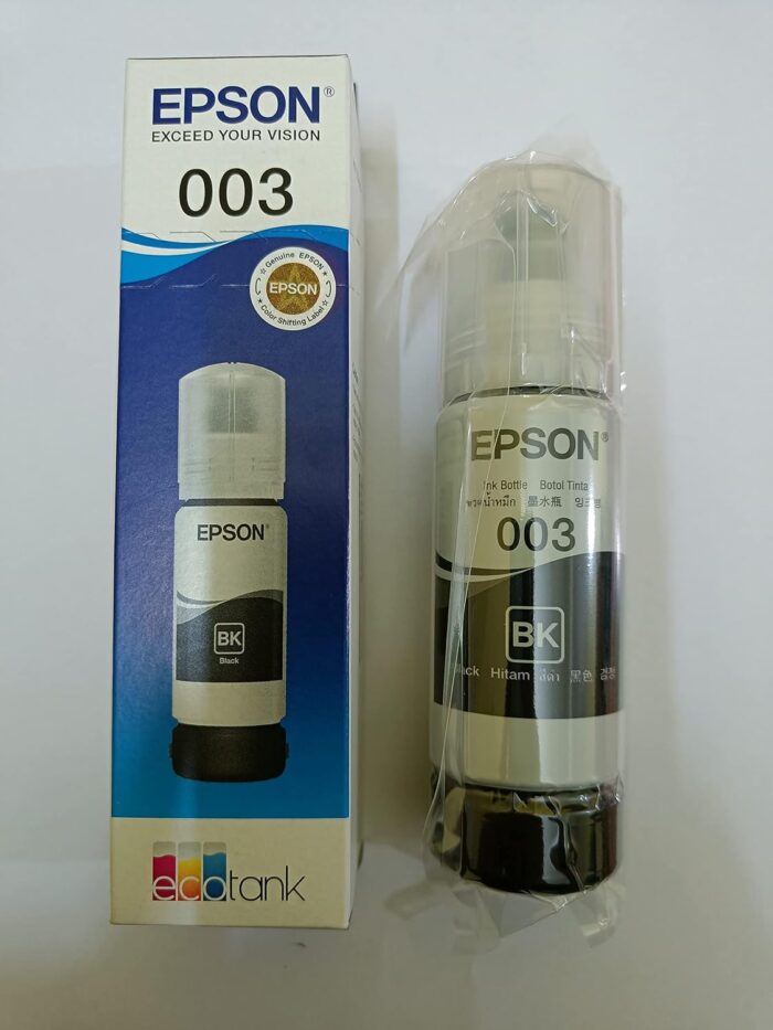 Epson 003 Black Ink Bottle 65ml Epson 003 Black Ink Bottle 65ml