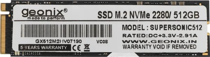 GEONIX HARD DISK SSD 512GB NVME