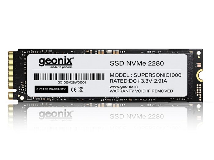 Geonix 256GB NVMe M.2 2280 SSD Geonix 256GB NVMe M.2 2280 SSD