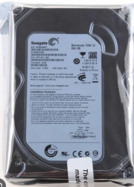 Seagate 500GB Surveillance Internal Hard Disk
