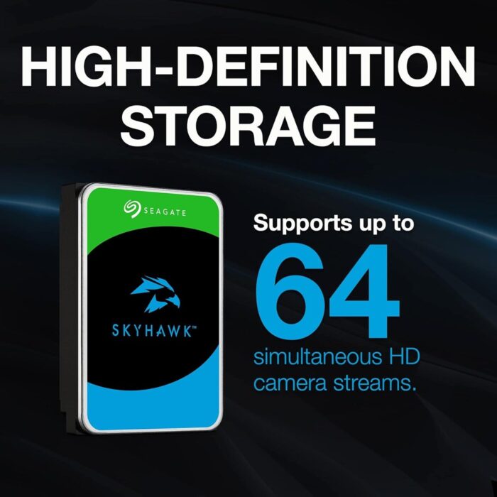 HARD DISK 6TB SATA SURVEILLANCE 1 YR SEGATE – ST6000VX009 - Image 4