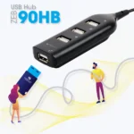 Zebronics USB Hub ZEB-90HB 4-Port 2.0 - Image 5