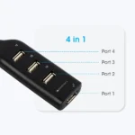 Zebronics USB Hub ZEB-90HB 4-Port 2.0 - Image 4