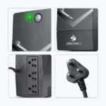 ZEBRONICS UPS 1000 VA PLUS 600W Line Interactive UPS - Image 2
