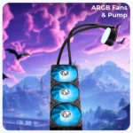 Zebronics AIO360 VB 360mm AIO CPU Liquid Cooler - Image 9