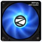 Zebronics AIO360 VB 360mm AIO CPU Liquid Cooler - Image 6