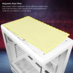 Zebronics ZEB-CRYO LED White Gaming Cabinet - Image 2