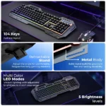 Zebronics Transformer 3 Gaming Keyboard & Mouse Combo - Image 5