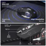 Zebronics Transformer 3 Gaming Keyboard & Mouse Combo - Image 4
