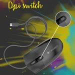Zebronics Velocity Type-C Wired Mouse – 3200 DPI - Image 4