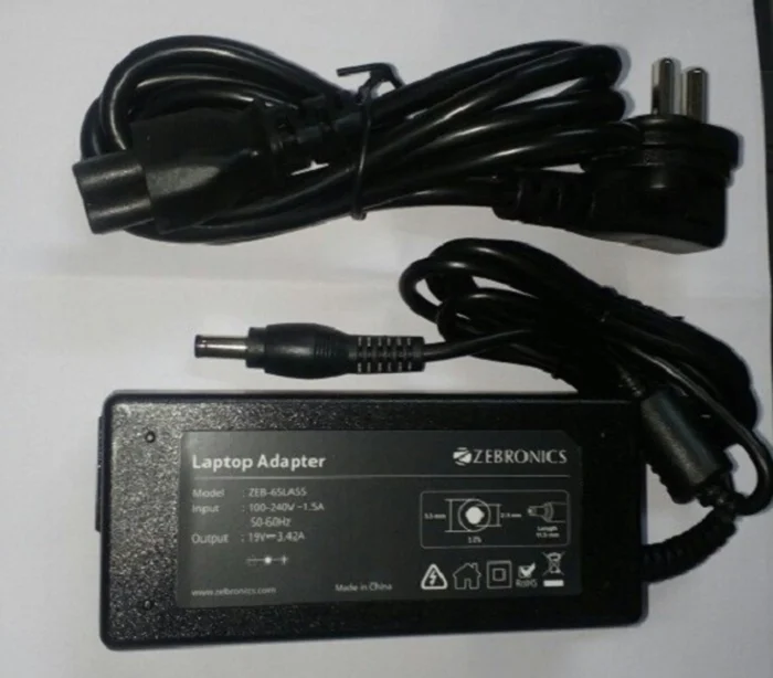 Zebronics Laptop Power Adapter