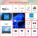 Acer Aspire 3 A325-53 Laptop Intel Core i5 UN.34YSI.01T - Image 8