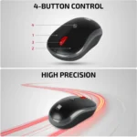 iBall ClickSet S350 Wireless Keyboard and Mouse Combo – Black - Image 4