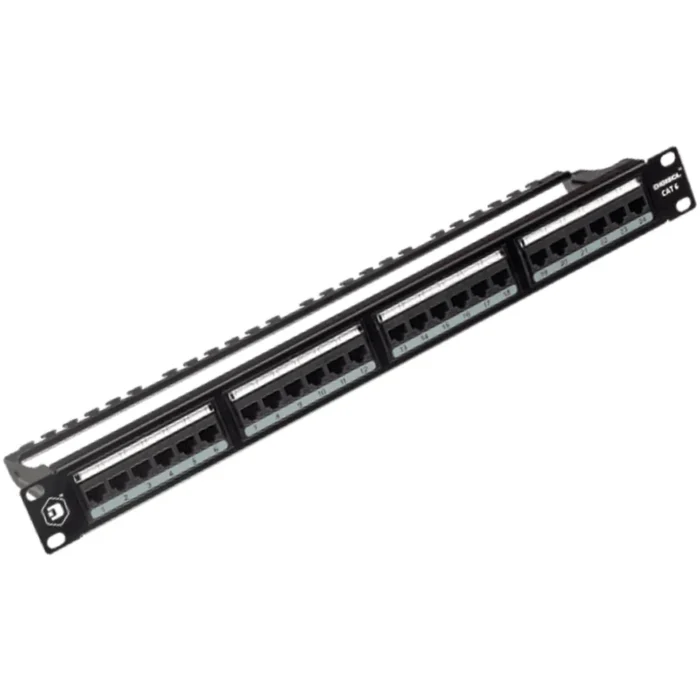 DIGISOL 24-Port Cat6 Fully Loaded Patch Panel – DGC-PP6U2L-1K-CD - Image 3